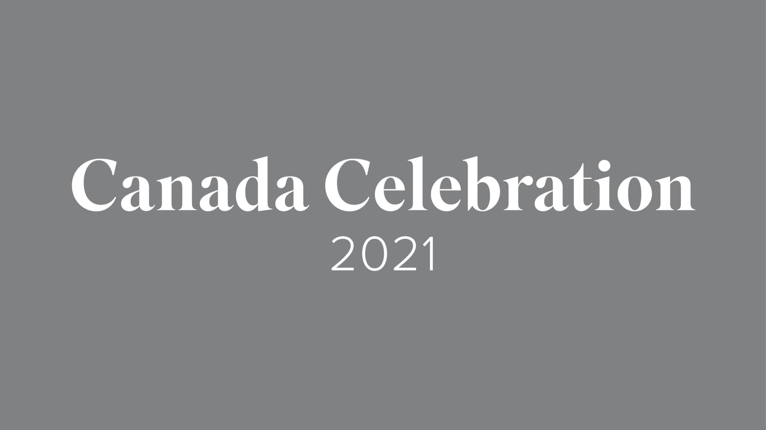 Canada Celebration 2021